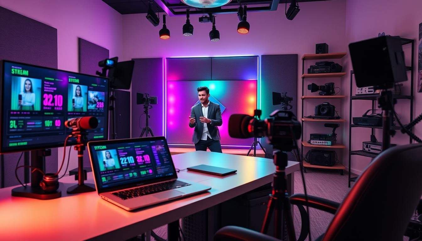 sewa studio live streaming