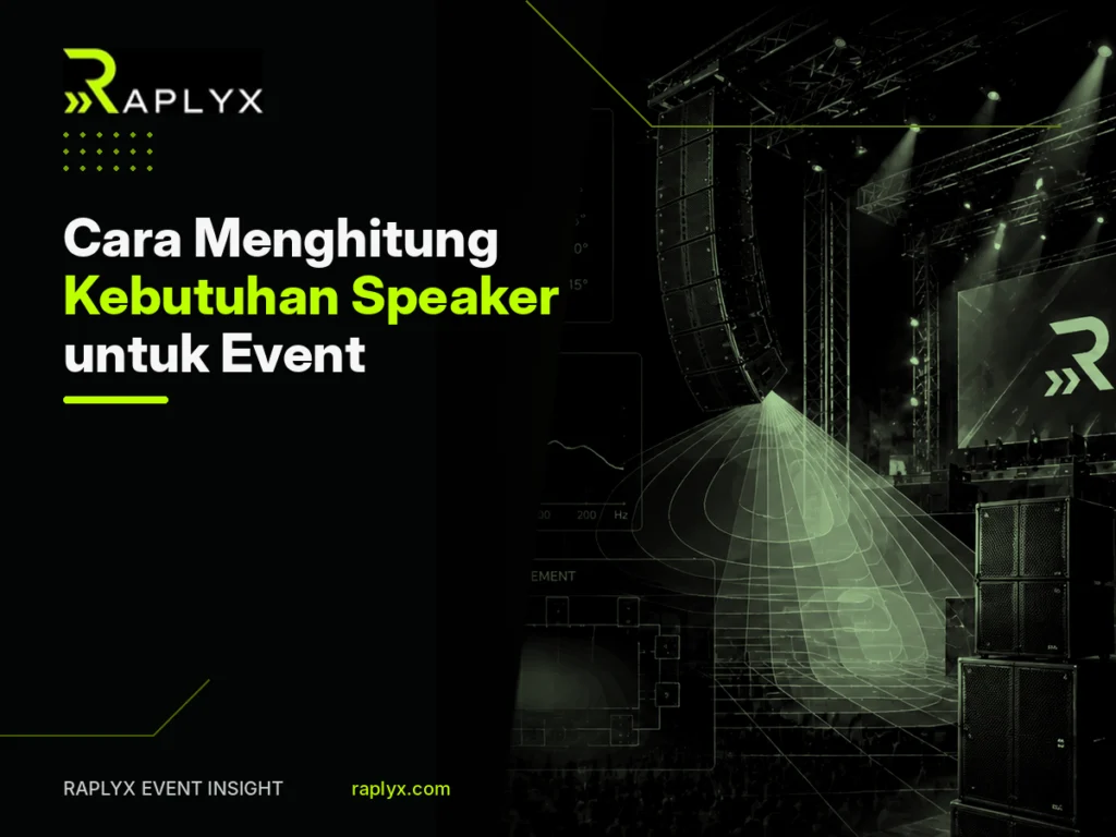 Cara Menghitung Kebutuhan Speaker untuk Event
